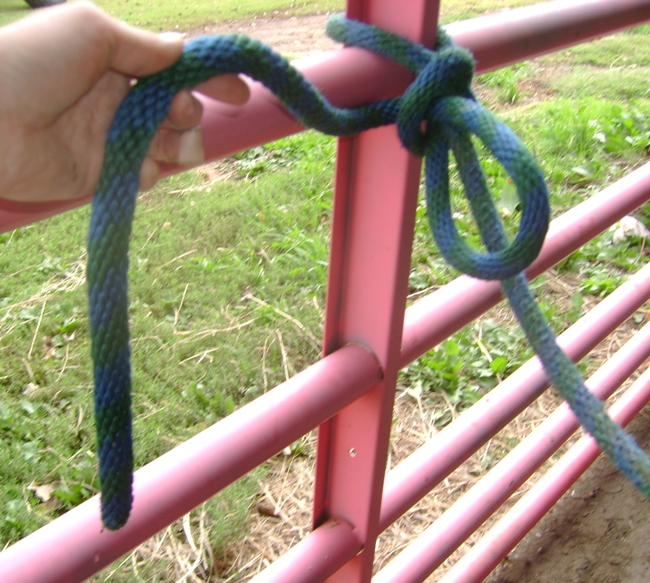 Untying A Quick Release Knot